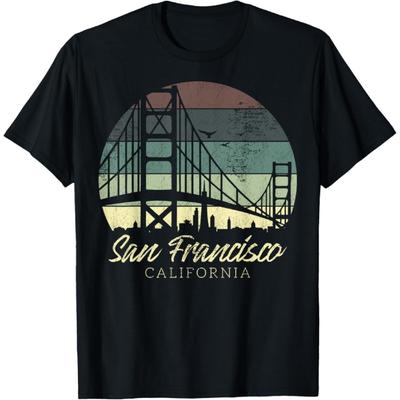 San Francisco Gold Gate Bridge Gift T-Shirt T-Shirt
