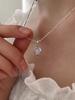 Melliv Silver Melting Volume Wave Natural Stone Gemstone Necklace_Mvn22
