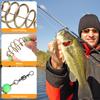5Pcs Fishing Bait Trap Cage, Spring Feeder Basket Holder, Lure Bait Cage Fishing Accessories, Carp Fishing Tackle for Easy Bait