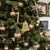 12pcs Christmas Tree Bell Ornaments Festive Hanging Decorations for Winter Theme Parties Safe Plastic Bells for Home Decor Xmas Tree Pendants Holiday