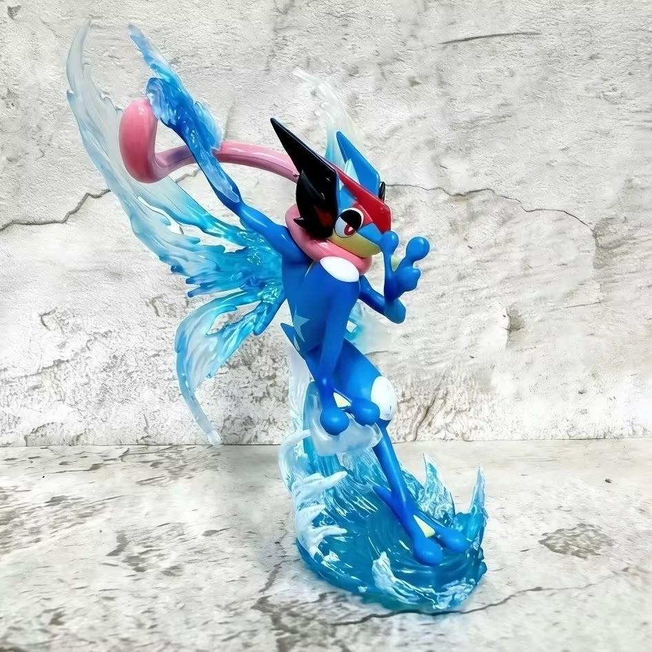 Pokémon, Coke, Koga Ninja Frog, Motion Gallery, Ninja Frog, Elf, Model Ornament Boxed Figure