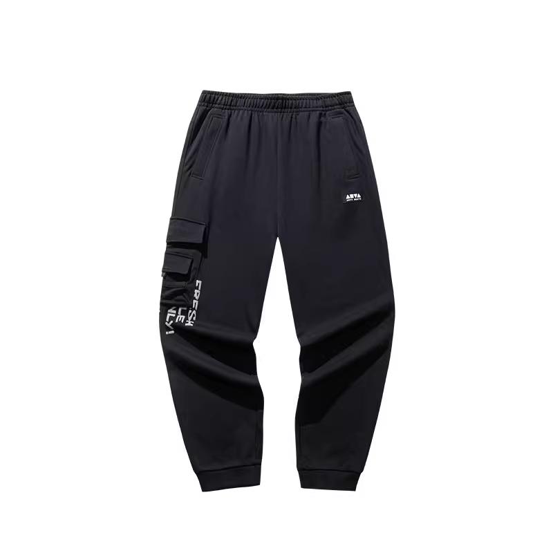 

Anta Sports Lifestyle Series Comfortable Breathable Versatile Jogger Pants Men Bottoms Basic-Black 172448302-2 M