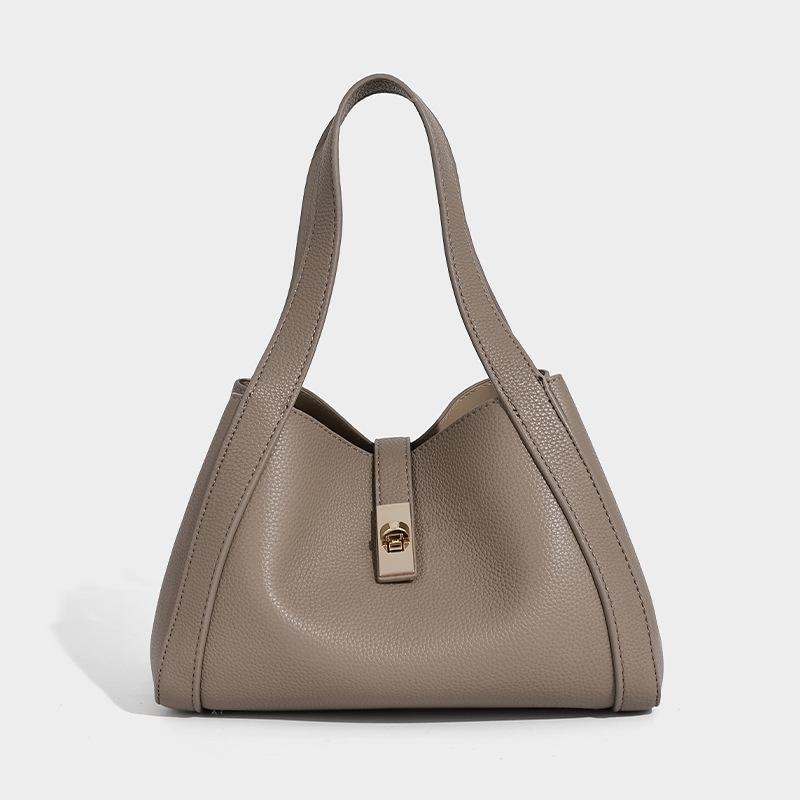 High Sense Große Tragetaschen 2025 Neue Handtasche Mode Gemüsekorb Tasche Schulter Tragbar Umhängetasche