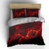 Fiery Lava Rock Bedding Set Bedding Duvet Cover Set Duvet Cover Pillowcases (1 * Duvet Cover 2 * Pillowcases, Without Duvet Insert)