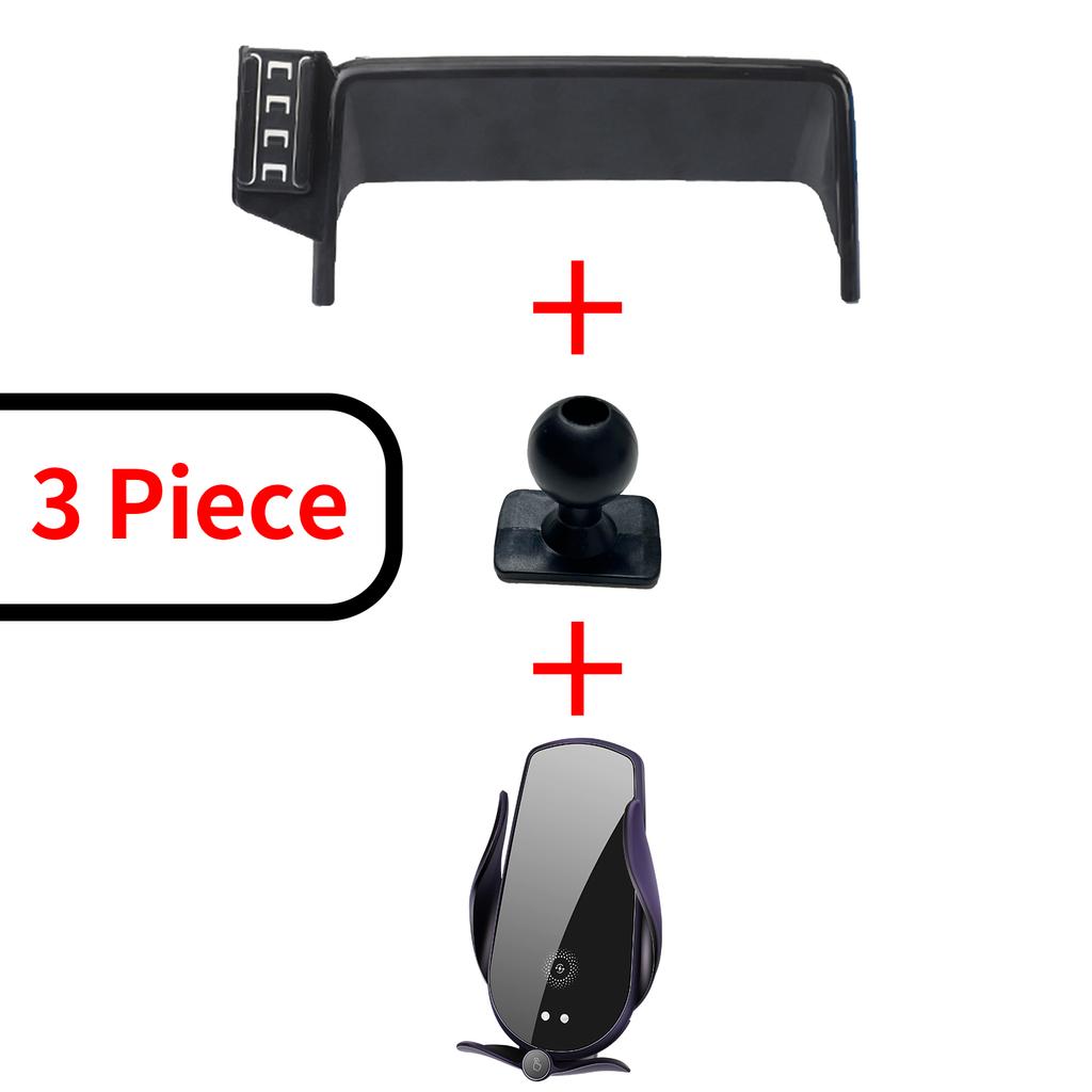 for Mazda 2 2015~ Mazda2 Demio Hatchback Phone Holder Screen Fixed Navigation Bracket Base Wireless Charging Accessories