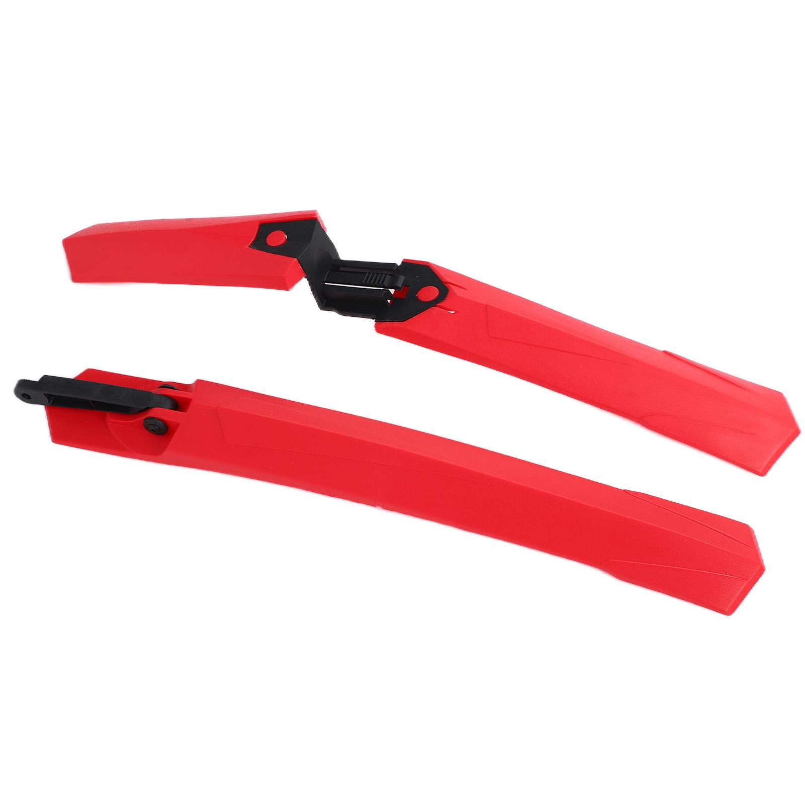 Bike Mud Guard Resilient Plastic Cleanable   Components for Riding Cycling