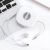 Cable Organizer Rotating Cable Winder Box Plastic Portable Wire Storage Case Phone Holder Mouse Wire Earphone Cord Storage