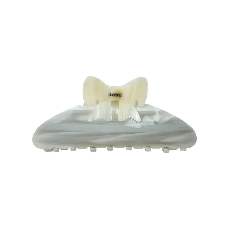 Korean Sweet Summer Bow Acetate Claw Clip - Women's Hair Accessories