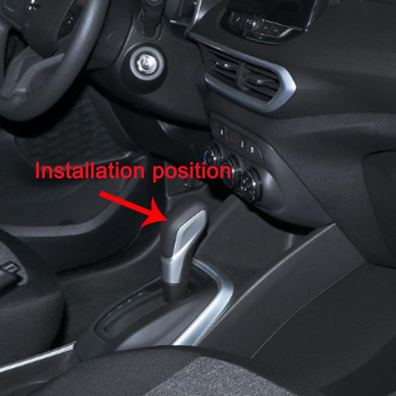 ABS Plastic Gear Shift Knob Head Trim Cover Frame For Chevrolet Tracker/Trax      2024 Interior Accessories