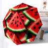 1pc Watermelon Slices Automatic Folding Umbrella, Heavy-Duty 8-Rib Construction, Perfect for Everyday yy251114103