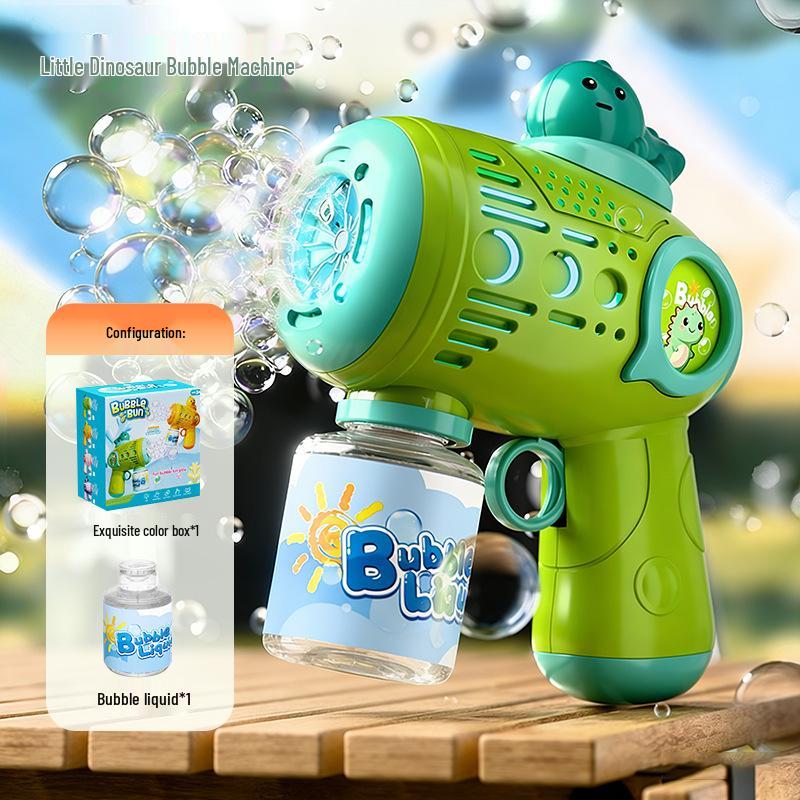 Electric Luminous Bubble Gun - Automatic Handheld Toy for Kids