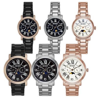 GEIGER Moonphase Multi Metal Watch GE8050