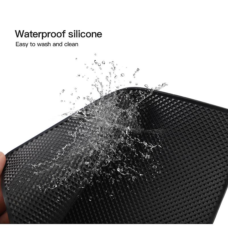 Car Dashboard Non Slip Grip Sticky Pad Silicone Mat Silicone For Volvo EX30 XC60 XC40 V60 V40 XC90 XC70 V50 S60 V70 S90 Olestar vv1