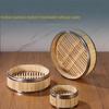 Weaving Bamboo basket Stainless Steel Chinese Food Tools New Bamboo Steamer