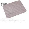 Washable Dog Cooling Pad Mat Self-Cooling Summer Pet Breathable Ice Silk Cool Bed Pad Portable Mat for Large Small Dogs Cats