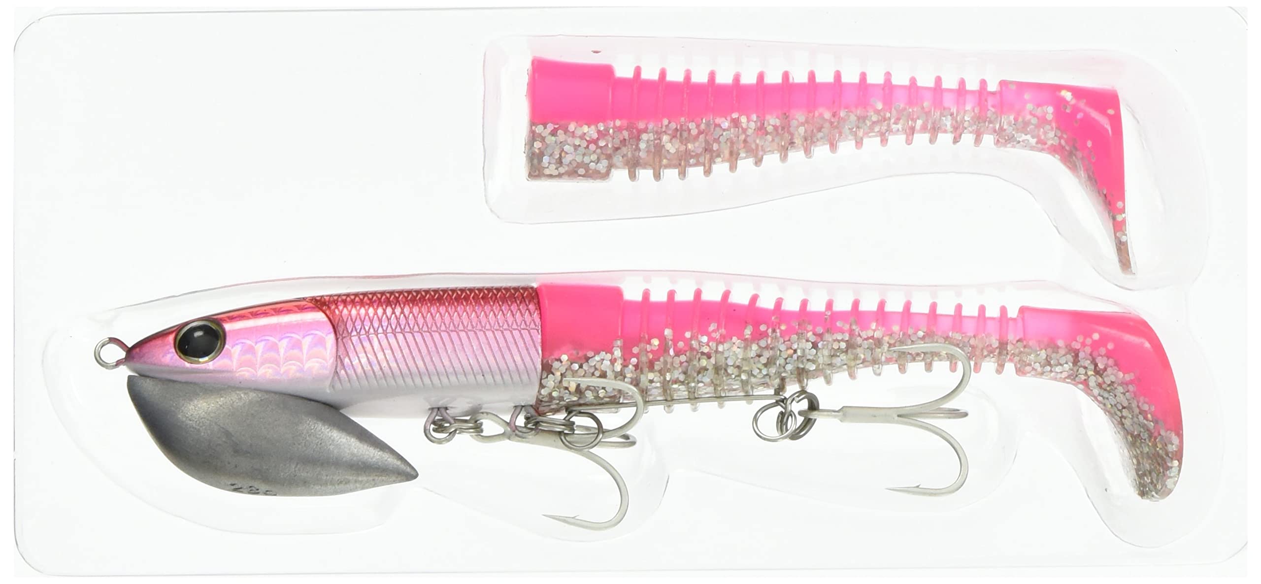 

Zeake Worm Surf Gravity Head 28g Flash Pink Glow Berry #007