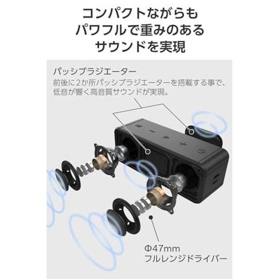 ELECOM Bluetooth Audio Device LBT-SPP02BK