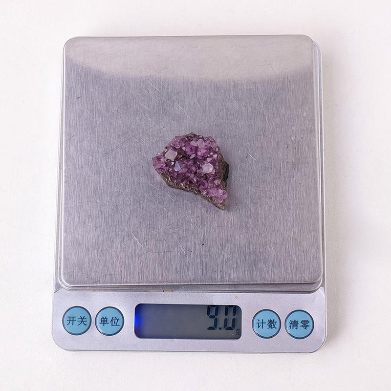 Natural Raw Amethyst Quartz Deep Purple Crystal Cluster Healing Stones Specimen Home Decoration art Crafts Ornament