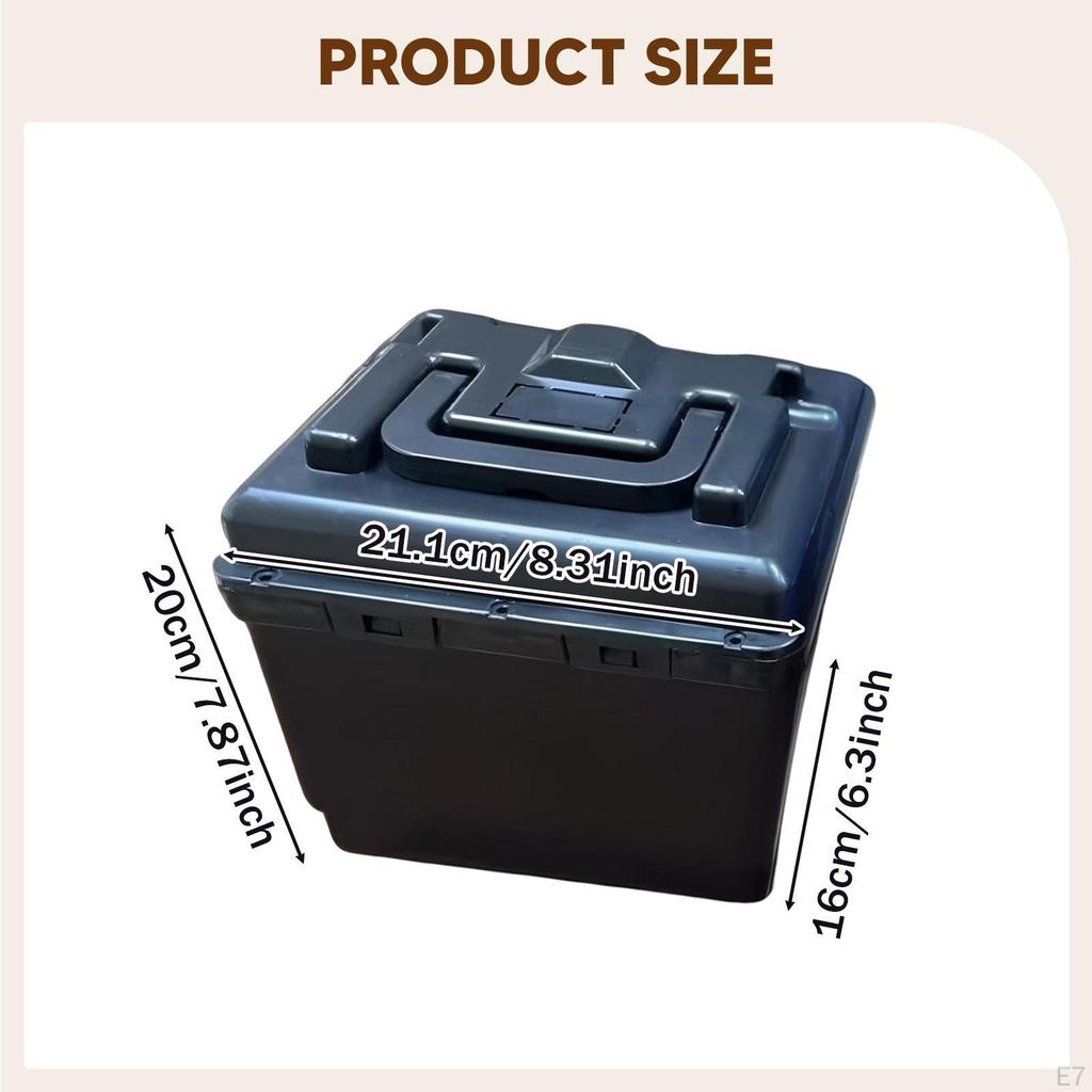 2 kusy pouzdra na baterii pro elektrokolo se sklopnou rukojetí, vodotěsné, prachotěsné