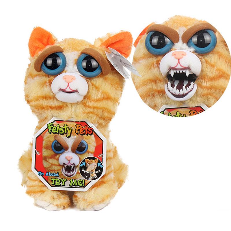 Pets Plush Feisty Pets Orange Cat Princess Pottymouth Cat Store