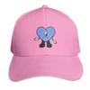 Bad Bunny Un Verano Sin Ti Trauriges Herz Baseballkappe Sommer Strand Reise Streetwear Hip Hop Trendig Vintage Retro Bestickt