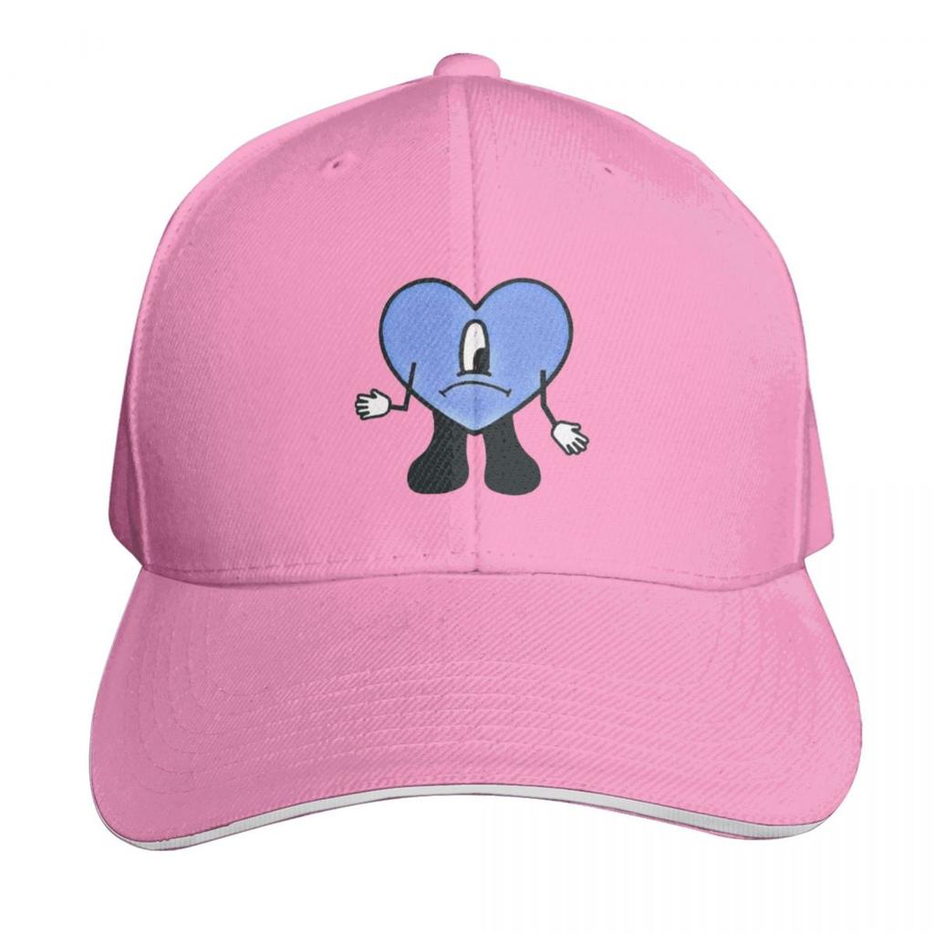 Bad Bunny Un Verano Sin Ti Trauriges Herz Baseballkappe Sommer Strand Reise Streetwear Hip Hop Trendig Vintage Retro Bestickt