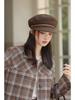 Autumn and Winter New Hat Women's Woolen Navy Hat Retro Simple Fashion Cap Perfect for Cold Weather, Winter Headwear