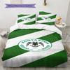 Konyaspor Pattern Bedding Set Quilt Cover Pillowcase Home Decor Gift (1 * duvet cover + 2 * pillowcase, without core)