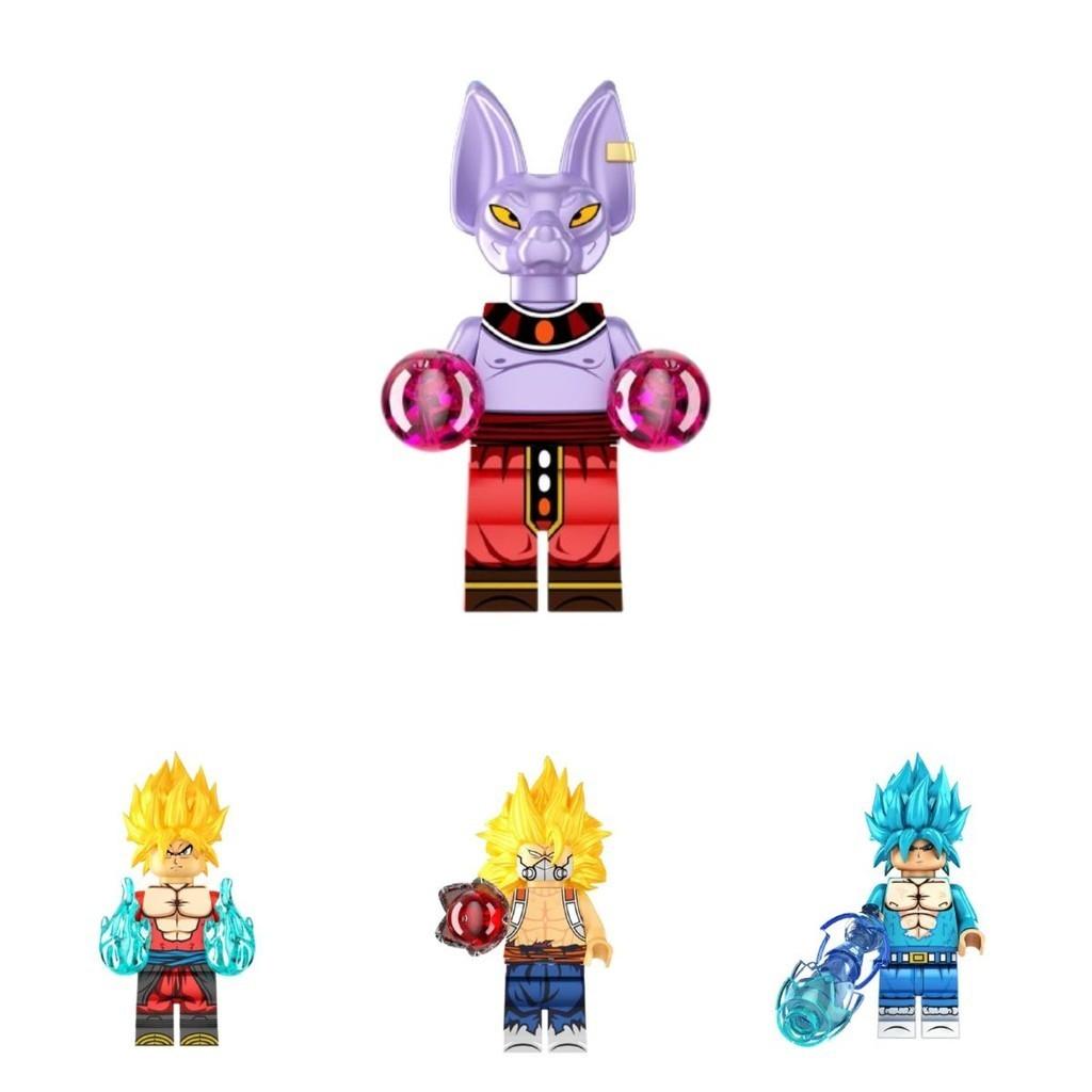 Kf6181a/kf6182a Dragon Ball Son Goku Vegeta Building Blocks Kids Toy Set
