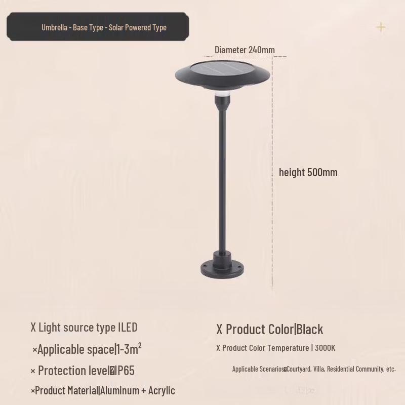 NuFeng Solar Outdoor Garden Landscape Light