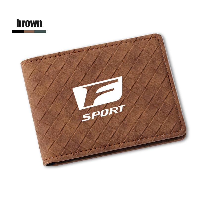 1Pcs Car Driver License Wallet ID Credit Card Holder For Lexus F SPORT CT ES GS NX IS250 CT200h IS300h ES300h ERX400h NX300h