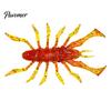 Flexible Artificial Baits 8Pcs 6cm/2.8g Bionic Insect Soft Bait, Slow Sinking Floating Lure, Freshwater Fishing Lures Swim Bait for Saltwater