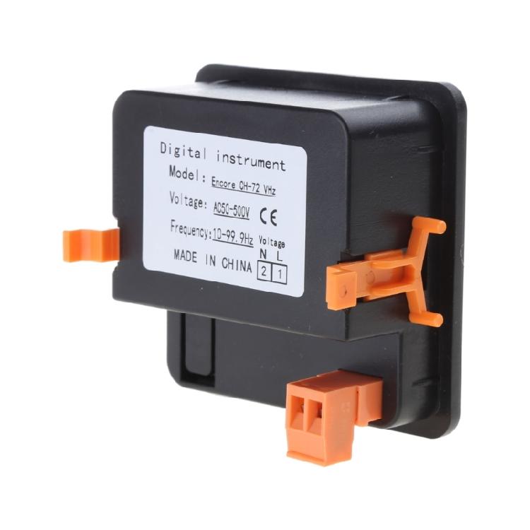Hochleistungs Digitales Voltmeter Frequenz Panelmeter AC50-500V LED Display