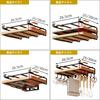 Mellbo Hanging Shelf, Cutting Board Rack, Kitchen Tool Rack, Hanging Storage, Fills Dead Space, Simply Inserts, Bottom Mounting, Holds Items up to 2.5