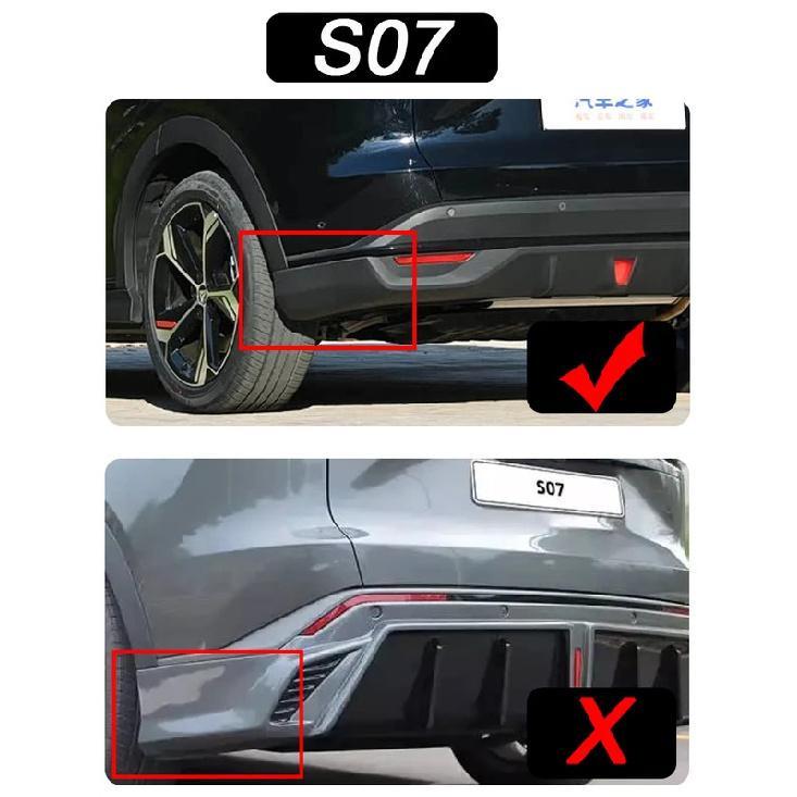 4PCS Car Mud Flaps For Deepal S7 Accessories S07 2024 2025 Auto Mudguard Splash Guard Front Rear Fenders Car Exterior Parts