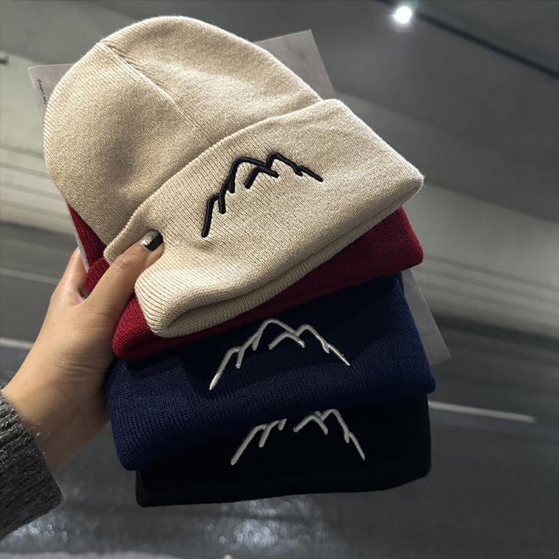 Wintermützen für Unisex Beanies Gestrickte solide süße Mütze Dame Herbst weibliche Beanie Caps wärmer Motorhaube Männer Casual Cap