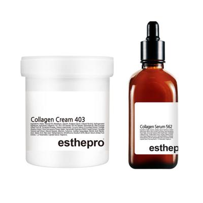 Esthepro Kollagen Set 562 Kollagen Serum 100ml + 403 Kollagen Creme 225ml