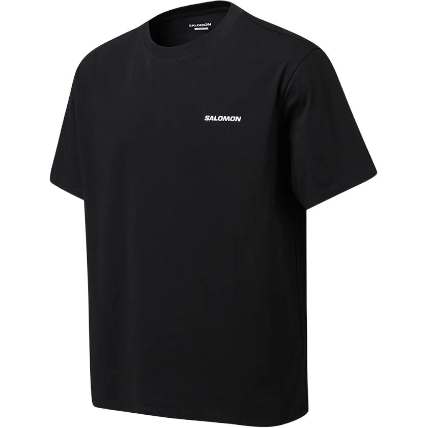 New SALOMON UNIMountain T Shirt Unisex Black C28022
