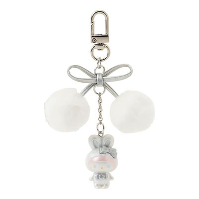 Keychain Snow My Melody 130397 [Sanrio] (Fluffy Rabbit)
