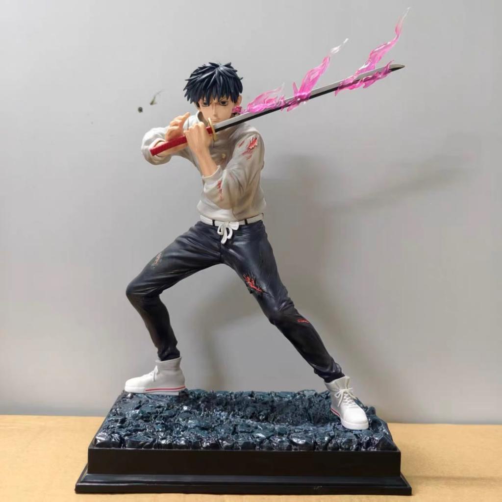 Jujutsu Kaisen Anime Figure Yuta Okkotsu Battle Form Boxed Figurine Computer Case Desktop Ornament For Adult Anime Fans Gift