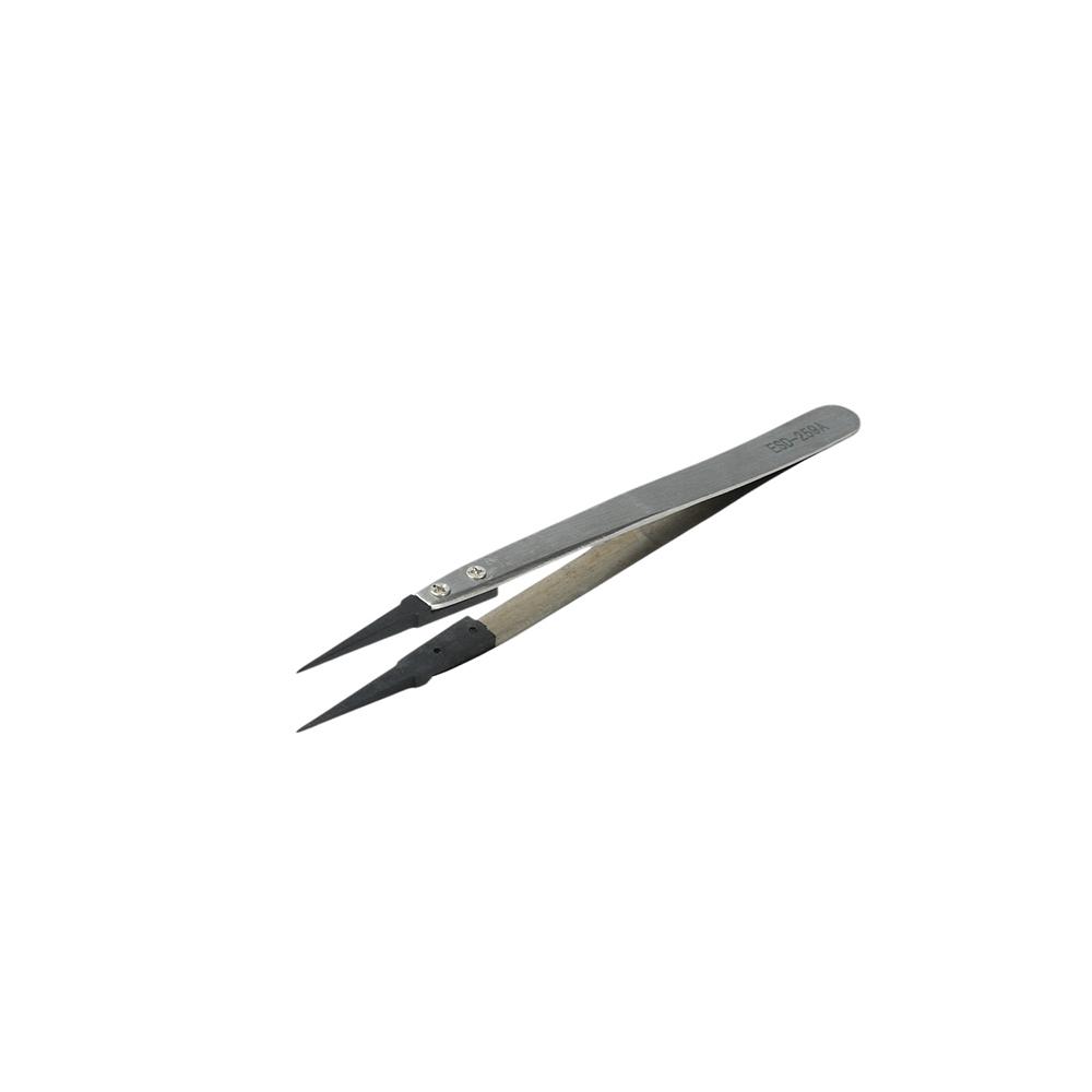 ESD-Safe Precision Tweezers Anti-Static Sanding Tweezers ,Repair Tools for Electronics Jewelry and Small Digital Appliances