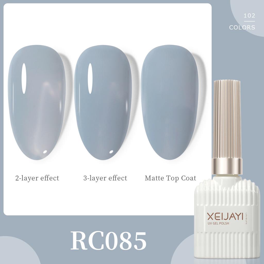 New Trendy 102 Colors of Long-lasting Gel Nail Polish for Women, Suitable for Professional Nail Salons.