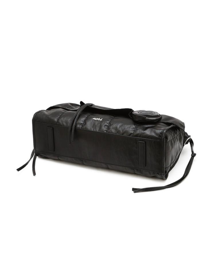 Athe Vanessabruno [Frill] Frill Chain Black Dupeskin Tote Bag M Aaba6E730Bk