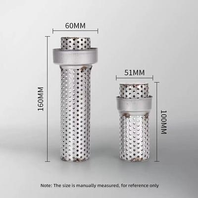 Motorcycle 51mm DB Killer Catalyst Noise Sound Eliminator Exhaust Flow Moto Escape Muffler Slip On Universal