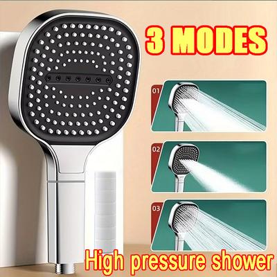 Shower Filter Portable Shower 3Modes Adjustable Home Shower Head High Pressure Massage Filter Bathroom Accessories ShowerHead