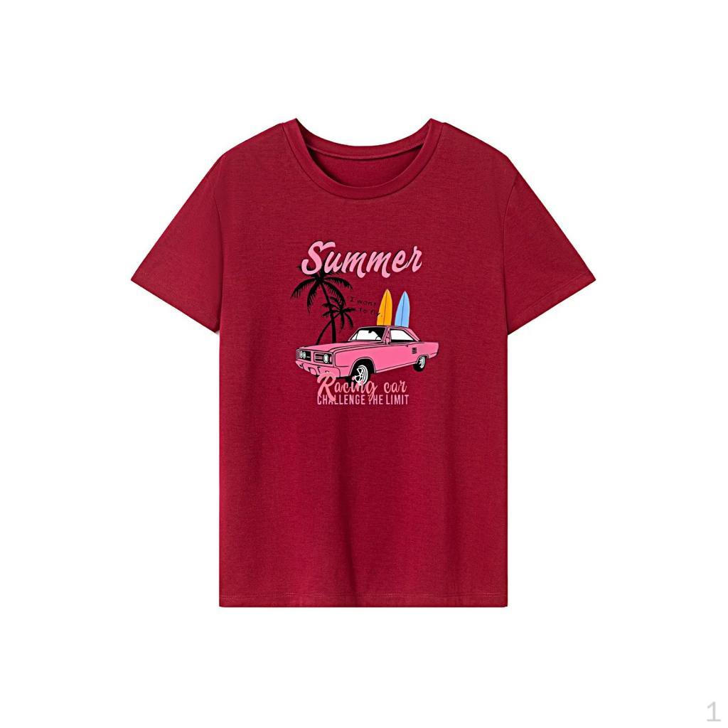

T Shirt for Women Basic Tee Stylish Round Neck Round Hiking Work