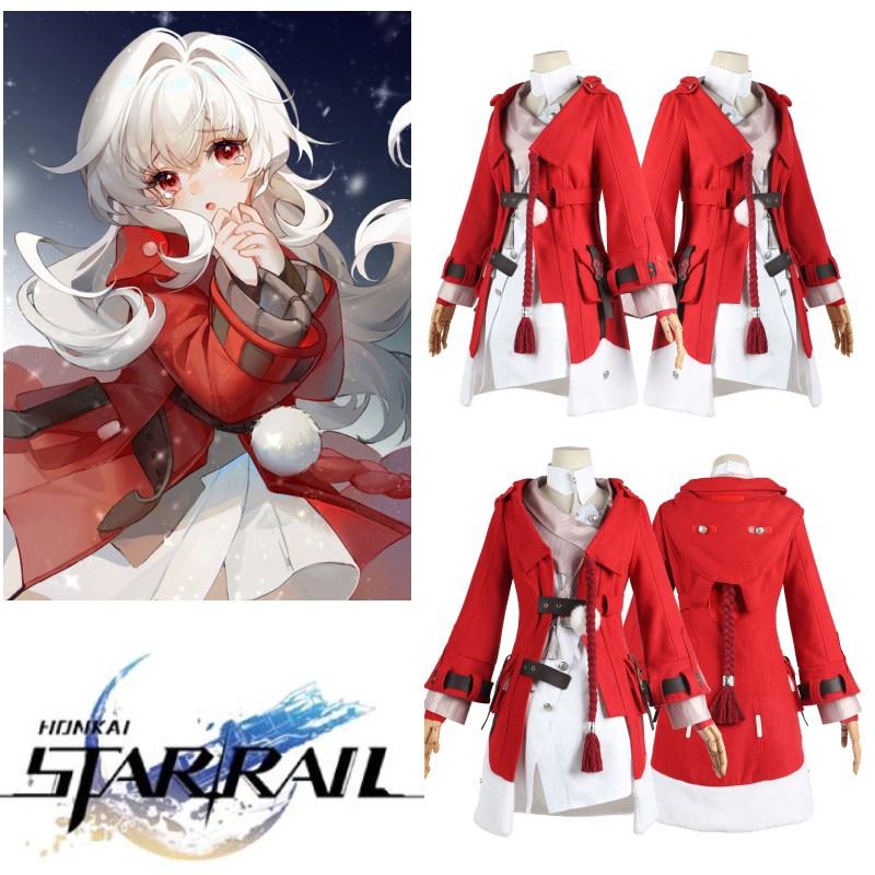 Original Style Snow Knit Fabric Huake Kelala Tasha Cosplay Full Costume Set