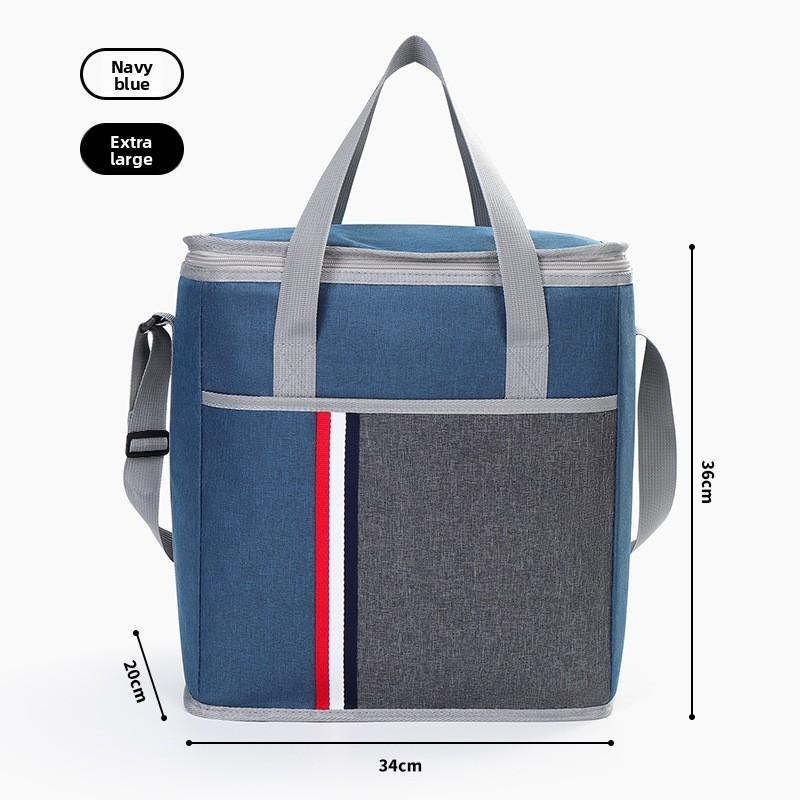 Modern Minimalist Reusable Insulated Food Carrier With Storage For Family And Outdoor Activities