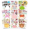 9Sheets Make Your Own Animals Stickers Children DIY Puzzle Sticker Games Make A Face Cute Panda Assemble Jigsaw Stickers Kids