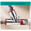 Universals Pipe Drainpipe Connector Washing Machine Floor Drain Adapter Sewer Elbow Pipe Tees Joint Elbow Pipe Connector